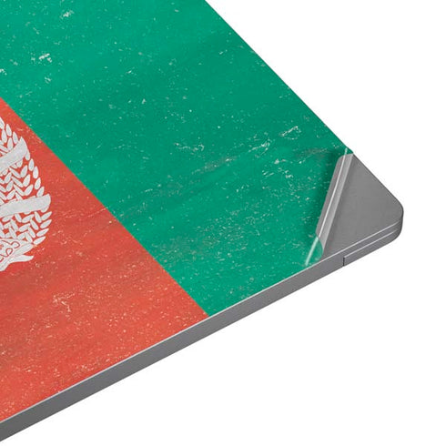 Afghanistan Flag Distressed Universal Laptop 16.6in (13.4 x 9.7in) Skin